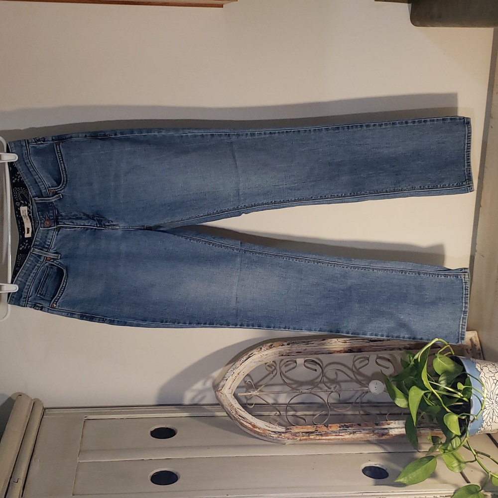 Womens Levi's Perfect Waist 525 Straight Leg